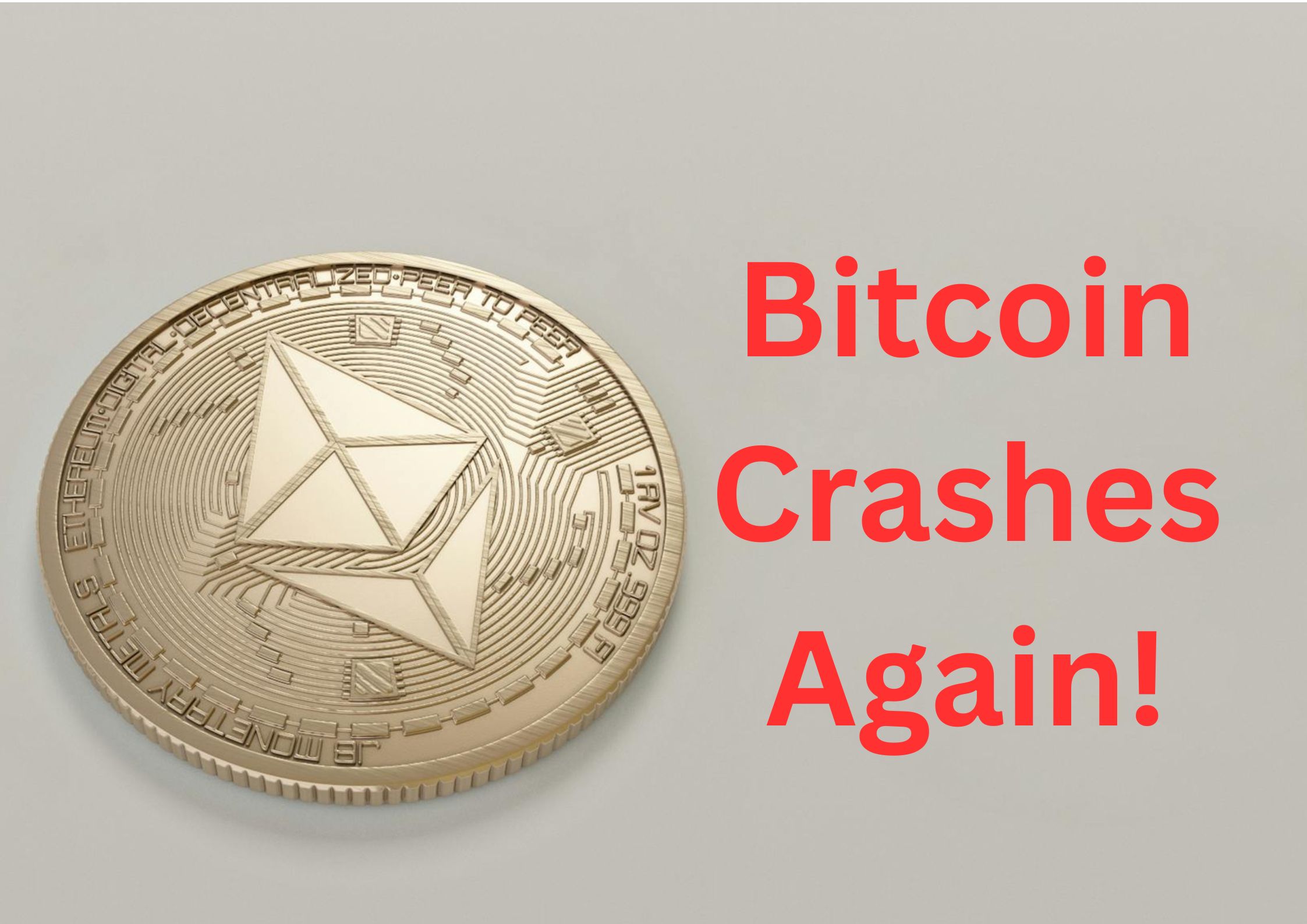 Bitcoin Crashes Again