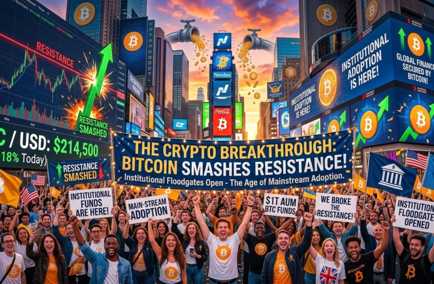 Bitcoin Smashes Resistance as Institutional Floodgates Open