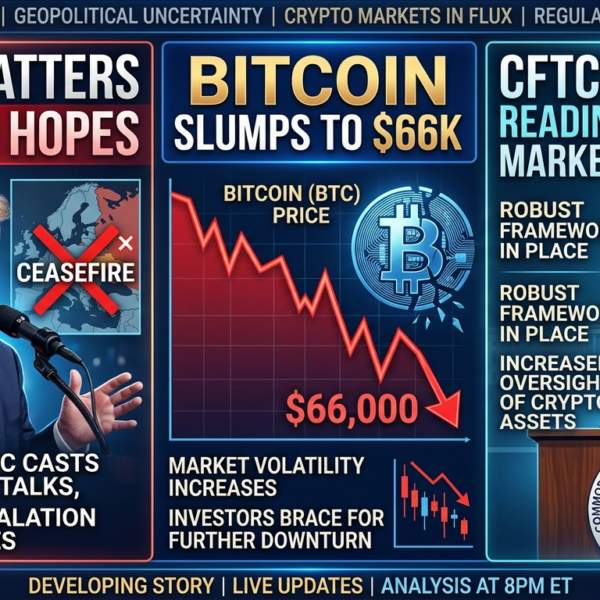 Bitcoin at $66000